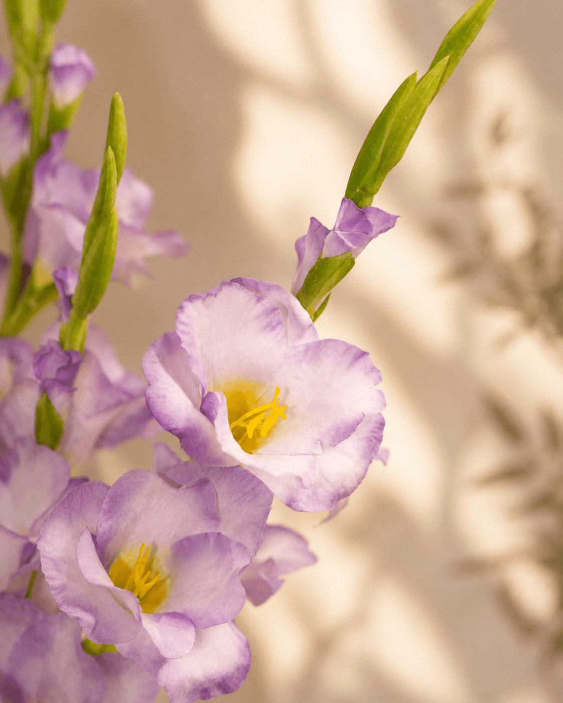 Gladiolus Violet Artificial Flower