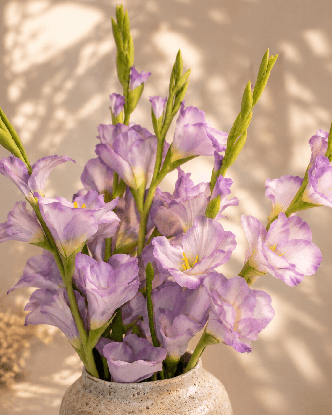 Gladiolus Violet Artificial Flower