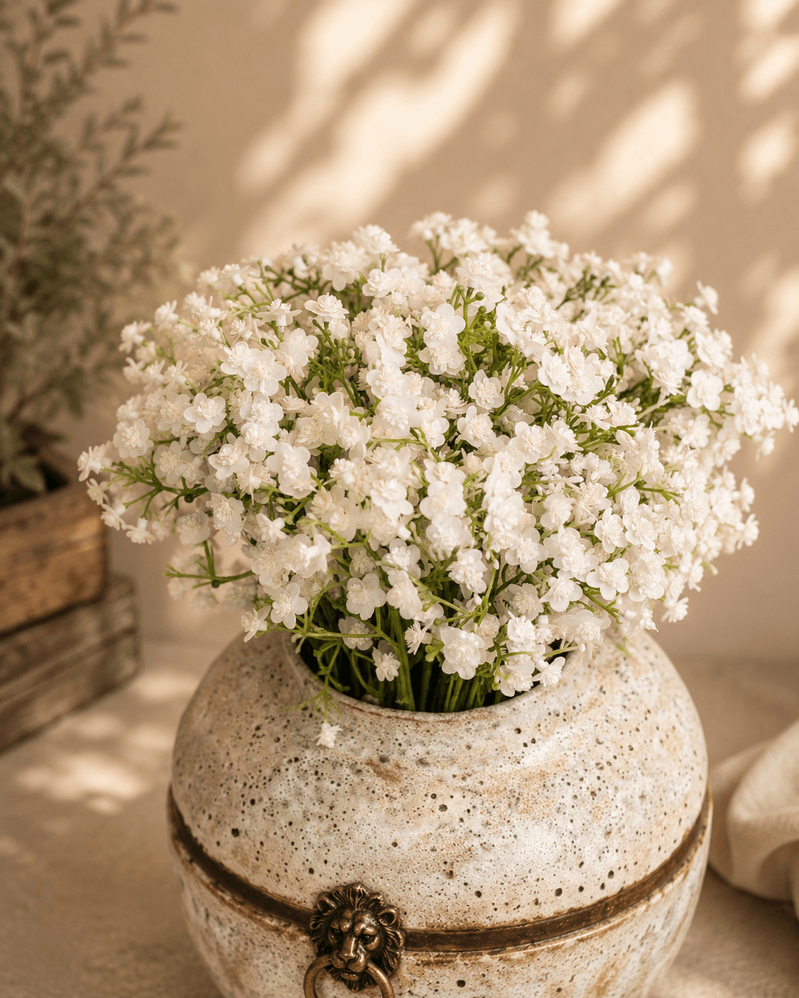 Gypsophila White Artificial Flower